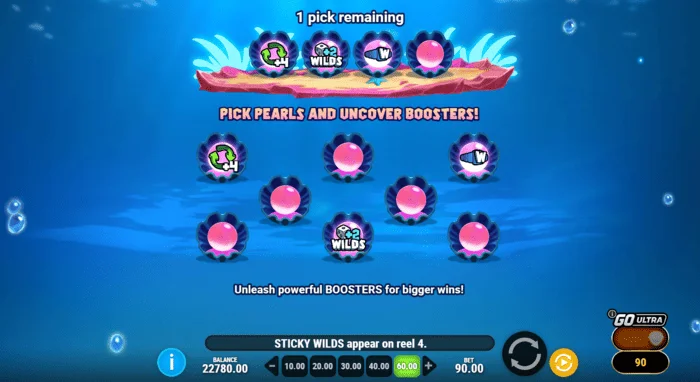 Manta Mayhem – výber zosilňovačov pred Free Spins